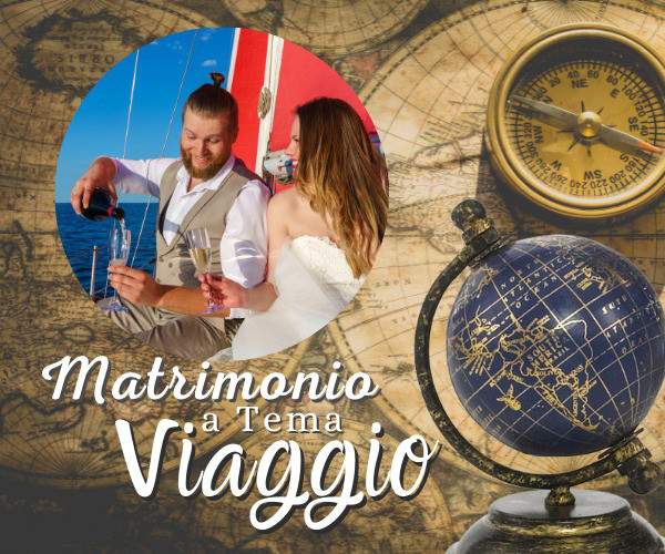 L'avventura di un matrimonio a tema viaggio